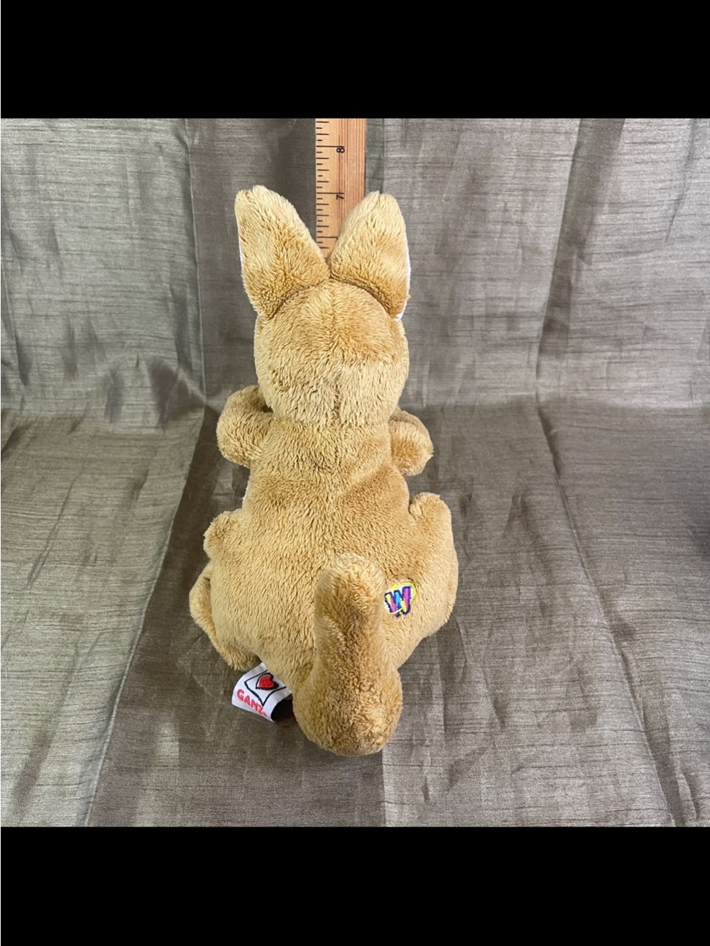 Ganz Webkinz Kangaroo HM180 Plush Stuffed Animal NO CODE - Preowned - Picture 5 of 7